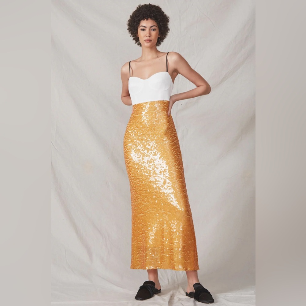 NWOT Brandi Sequin Dress by Allen Schwartz Size 2